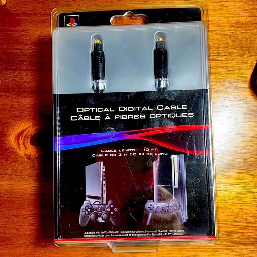 Sony optical digital cable